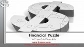 قالب پاورپوینت سه بعدی متحرک financial puzzle