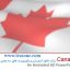 قالب پاورپوینت سه بعدی متحرک Canada flag